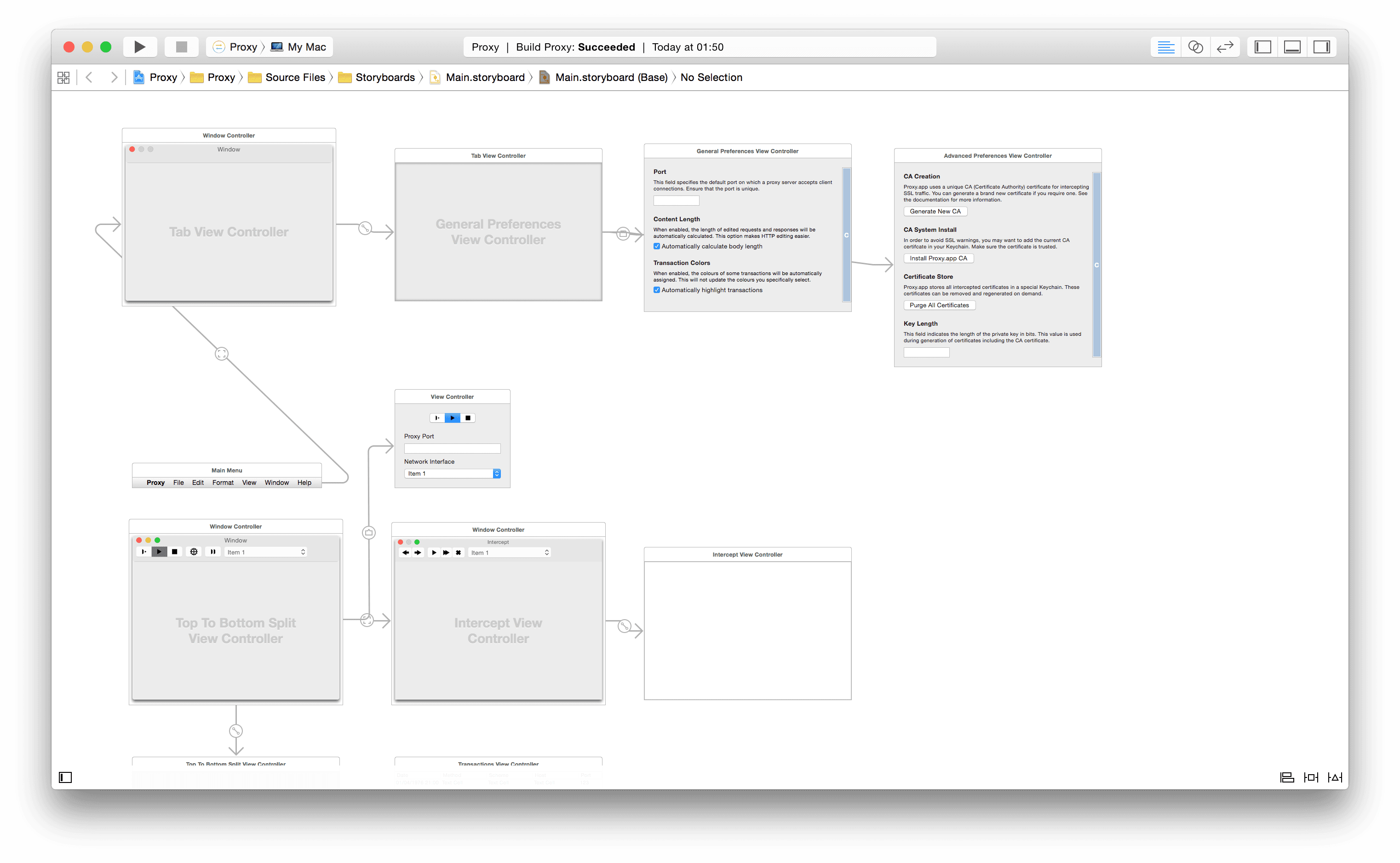 Proxy.app v2 XCode