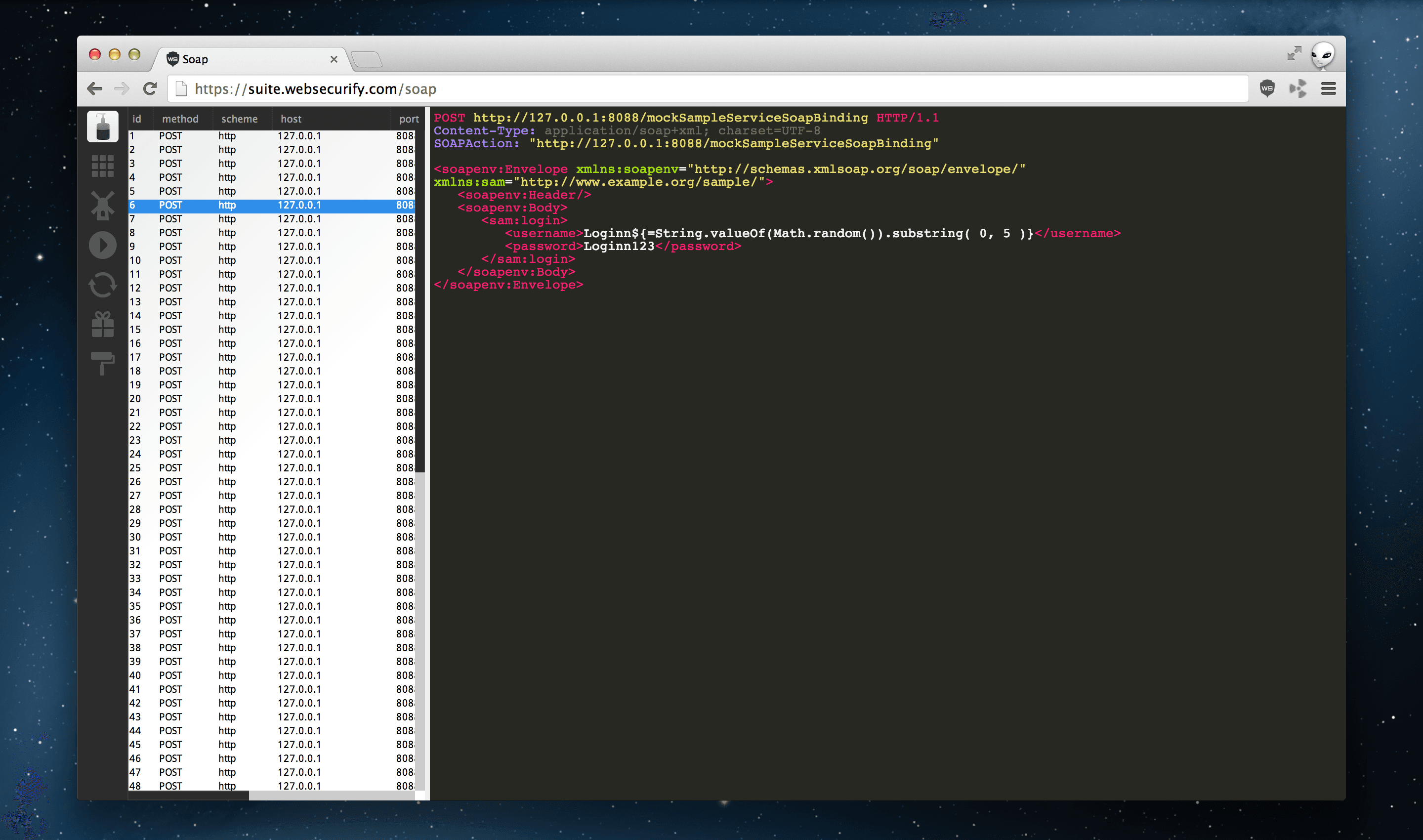 Soap Auditing Tool