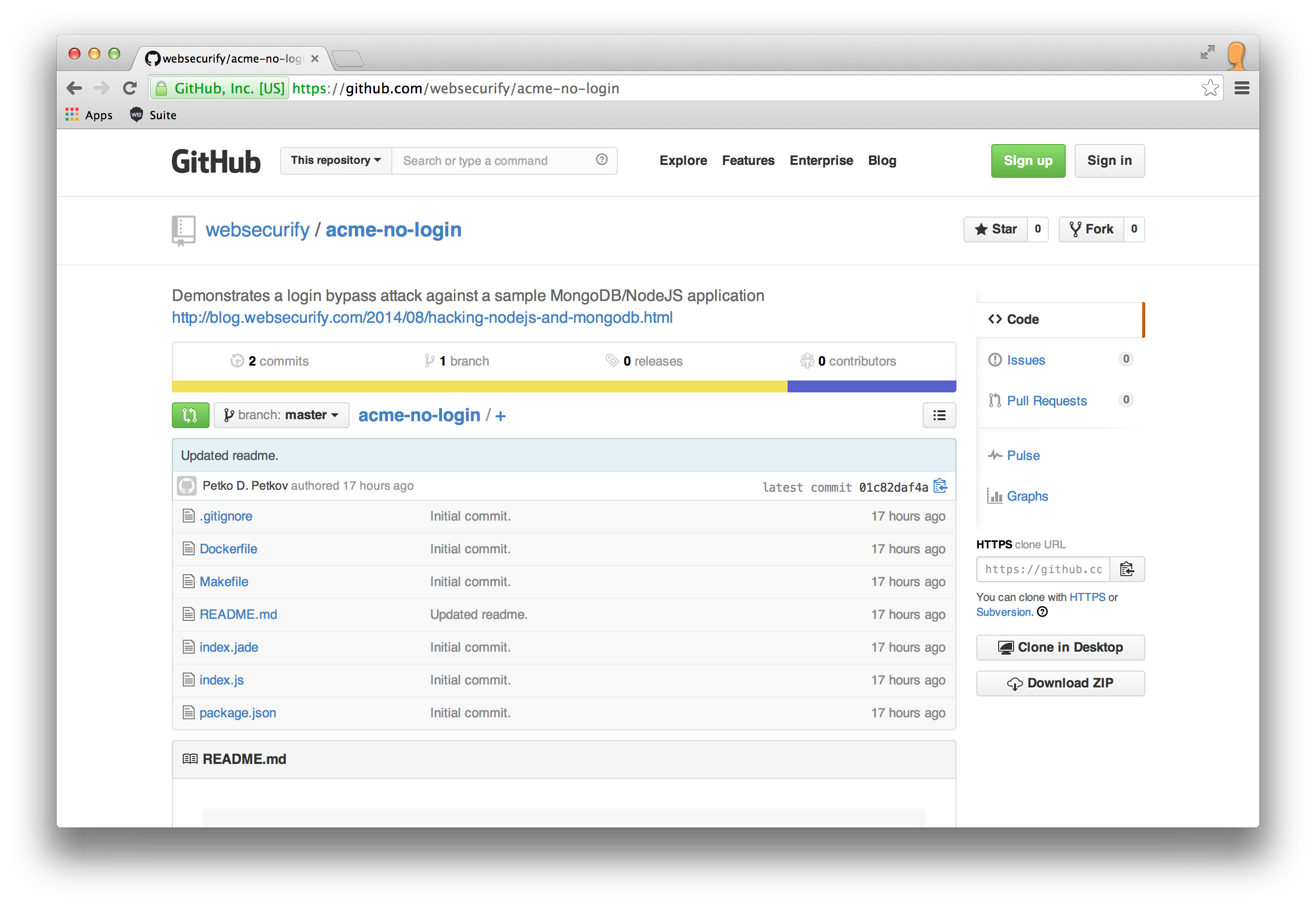 github no-login的截图