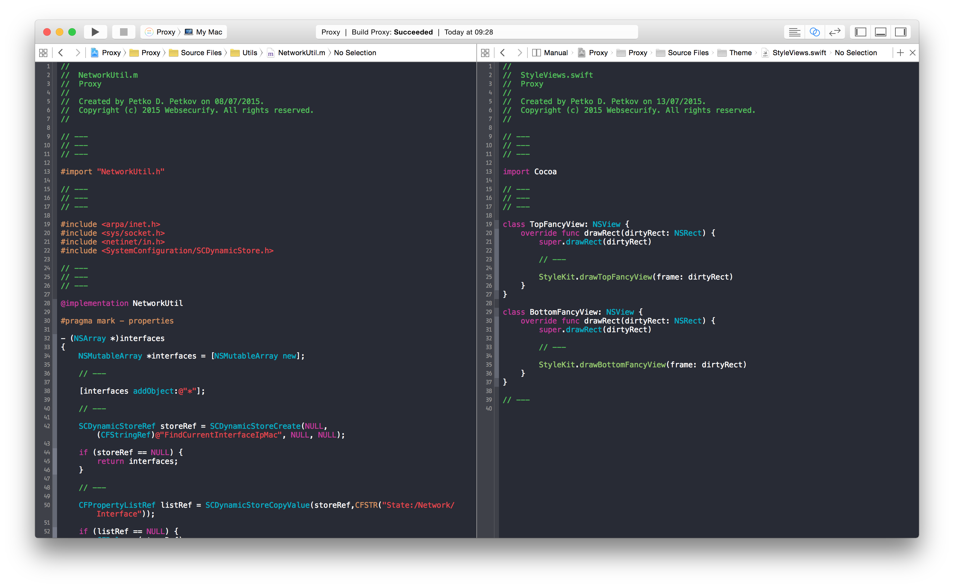 Proxy.app code